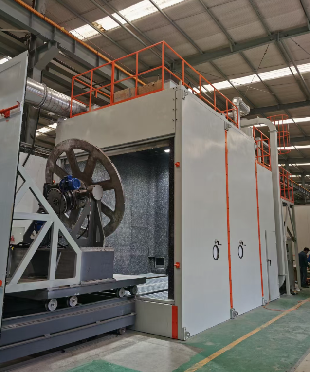 德宏喷砂机环保改造 符合行业排放标准