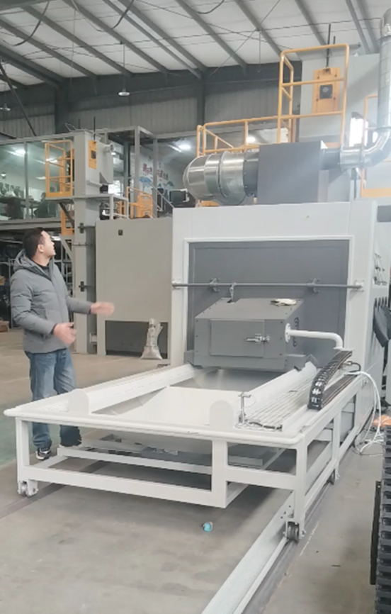 德宏喷砂机在汽车制造中的表面处理应用