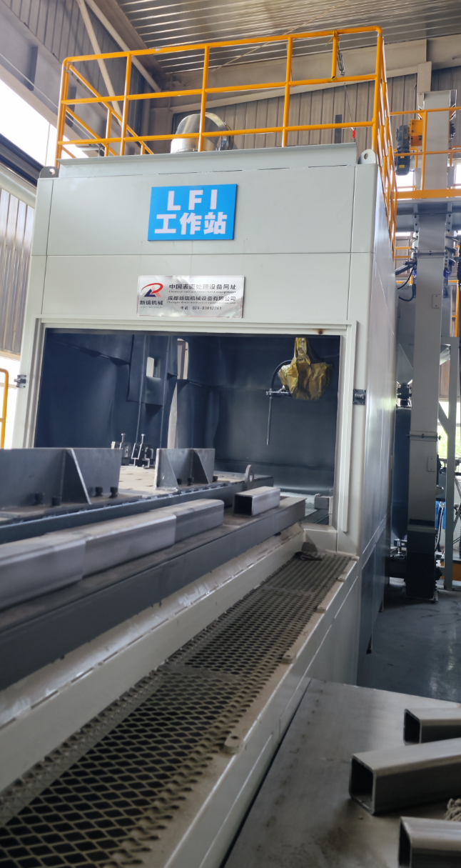 德宏喷砂机在航空航天部件的精密处理