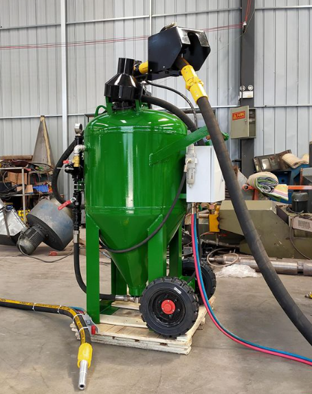 德宏移动式喷砂机 户外施工效率翻倍