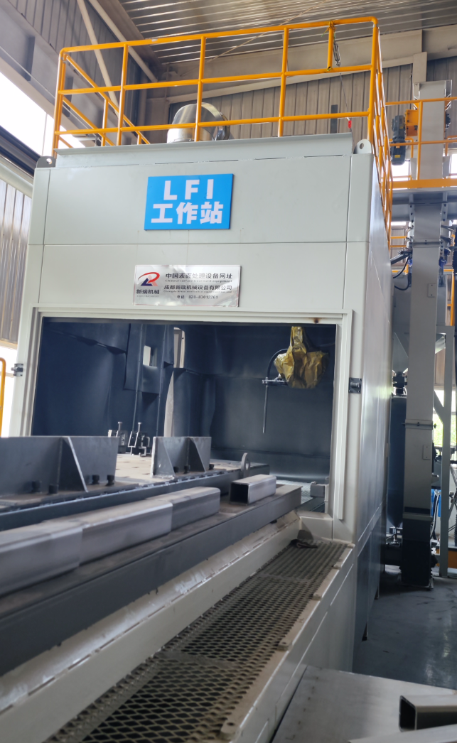 德宏喷砂机自动化改造 提升生产线产能