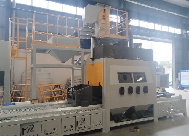 德宏多工位喷砂机 提升批量生产效率